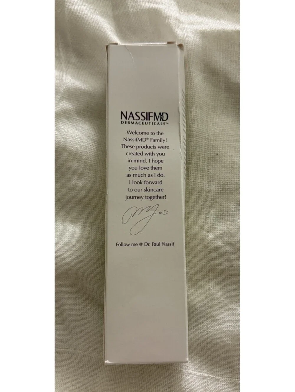 NassifMD Dawn to Dusk Exfoliate + Cleanse AM PM Facial Cleanser 4 oz NEW